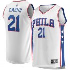 Camiseta Joel Embiid 21 Philadelphia 76ers Association Edition Blanco Hombre